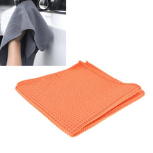 Load image into Gallery viewer, Pineapple Lattice Microfiber Lint-free Absorbent Honeycomb Car Washing Towel, 40x40cm