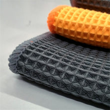 Load image into Gallery viewer, Pineapple Lattice Microfiber Lint-free Absorbent Honeycomb Car Washing Towel, 40x40cm