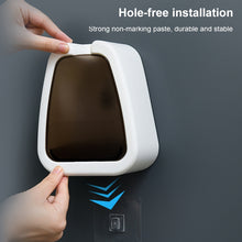 Load image into Gallery viewer, Wall-mounted Toilet Brush Simple No-punching Bathroom Cleaning Brush, White, Black