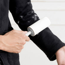 Load image into Gallery viewer, Long Handle Tearable Roller Sticky Paper Household Coat Sticky Hair Artifact, White, Gray, Apricot