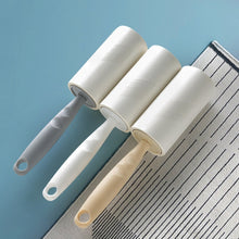 Load image into Gallery viewer, Long Handle Tearable Roller Sticky Paper Household Coat Sticky Hair Artifact, White, Gray, Apricot