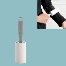 Load image into Gallery viewer, Long Handle Tearable Roller Sticky Paper Household Coat Sticky Hair Artifact, White, Gray, Apricot