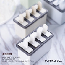 Load image into Gallery viewer, Home Made Popsicle Ice Cream Mold Set, White, Green, Blue
