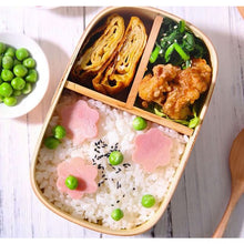 Load image into Gallery viewer, Wood Environmental Protection Tableware Portable Lunch Box Bento Box, Single Layer, Double Layer