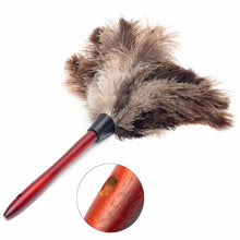 Load image into Gallery viewer, Feather Duster Brush Wooden Handle Anti-static Household Car Dust Collector, Dust Collector