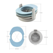 Load image into Gallery viewer, 3 in 1 Multifunctional Egg Cutter Half-cut Egg Tool, Colorful, Orange