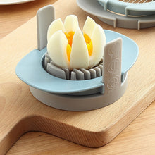 Load image into Gallery viewer, 3 in 1 Multifunctional Egg Cutter Half-cut Egg Tool, Colorful, Orange