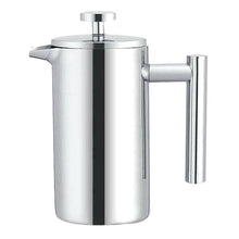 Load image into Gallery viewer, 304 Stainless Steel French Pressure Coffee Pot Hand Made Tea Pot, 350ml, 800ml, 1000ml