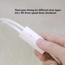 Load image into Gallery viewer, SOTHING 220V Shoe Dryers Deodorization Sterilization Quick Drying Dryer Winter Shoes Heater, CN Plug, Regular Edition, Wired Control Timer