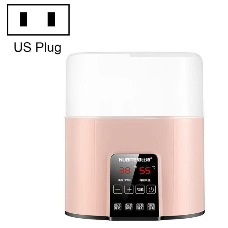 NUBITE N20 2 In 1 Double Bottle Warmer Sterilization Machine, Plug Specifications:, EU Plug, US Plug