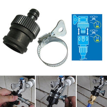 Load image into Gallery viewer, 2 PCS Faucet Nipple Universal Joint Car Wash Water Gun Garden Clamp Joint, Faucet Nipple