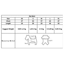 Load image into Gallery viewer, Pet Clothing Cat Dog Spring and Summer Obedient Rabbit Skirt, XS, S, M, L, XL