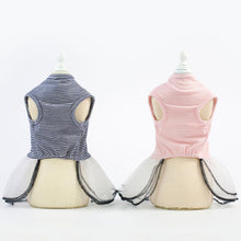 Load image into Gallery viewer, Pet Clothes Dog Summer Breathable Striped Skirt, XS, S, M, L, XL