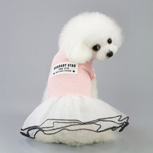 Load image into Gallery viewer, Pet Clothes Dog Summer Breathable Striped Skirt, XS, S, M, L, XL