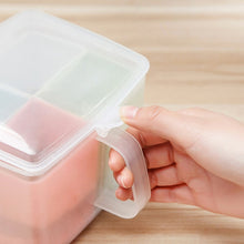 Load image into Gallery viewer, Household Kitchen Split Combined Fresh Box Three Grid Spice Box with Spoon, Round, Square, Apple Shape