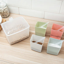 Load image into Gallery viewer, Household Kitchen Split Combined Fresh Box Three Grid Spice Box with Spoon, Round, Square, Apple Shape