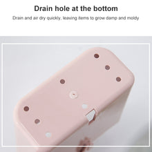 Load image into Gallery viewer, Bathroom Rack Wall-mounted Suction Cup Free Punch Storage Box Washstand Toothbrush Toothpaste Rack, White, Pink, Green