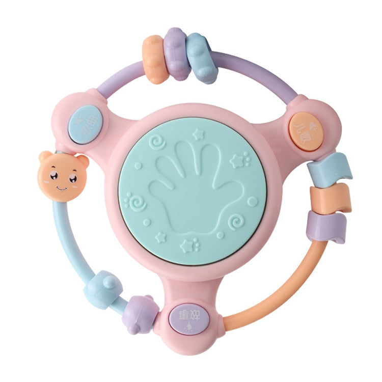 Baby Music Hand Drum Multi-function Early Education Puzzle Rattle Toy