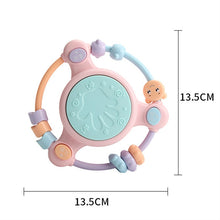 Load image into Gallery viewer, Baby Music Hand Drum Multi-function Early Education Puzzle Rattle Toy