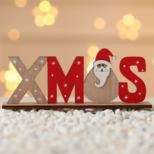 Load image into Gallery viewer, Christmas Decoration Items Wooden Letter Desktop Ornaments, XMAS Models, SNOW Models, NOEL Models
