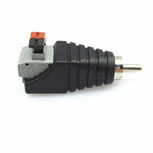 Load image into Gallery viewer, 20 PCS RCA Lotus Audio Connector Press Type RCA Male Head Solder-free AV Lotus Head Button