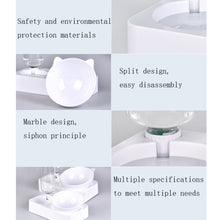 Load image into Gallery viewer, Pet Bowl Anti-tipping Automatic Drinking Water Feeding Bowl, Small