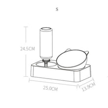 Load image into Gallery viewer, Pet Bowl Anti-tipping Automatic Drinking Water Feeding Bowl, Small