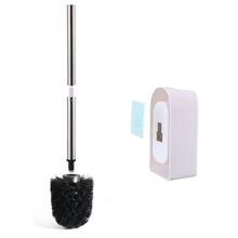 Load image into Gallery viewer, Bathroom Toilet Wall-mounted Toilet Brush Set with Soft Hair and Long Handle Without Dead Corners, Pink, Blue, Green, Grey