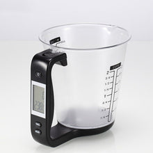 Load image into Gallery viewer, 1000g / 1g Kitchen Electronic Scales Electronic Measuring Cup Baking DIY Measuring Tool, Red, Black