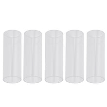Load image into Gallery viewer, 5PCS Acrylic Guitar Slide Tube Folk Slide Block, 28mm(Transparent), 51mm(Transparent), 60mm(Transparent), 70mm(Transparent)