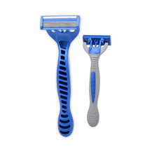 Load image into Gallery viewer, 1 Set Five-layer Stainless Steel Men Disposable Manual Razor Induction Rotary Cutter Head