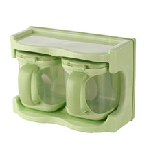 Load image into Gallery viewer, Plastic Seasoning Box Multi-purpose Combination Seasoning Rack Kitchen Supplies, One Grid, Two Grid, Three Grid, Four Grid