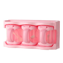 Load image into Gallery viewer, Plastic Seasoning Box Multi-purpose Combination Seasoning Rack Kitchen Supplies, One Grid, Two Grid, Three Grid, Four Grid