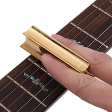Load image into Gallery viewer, Metal Zinc Alloy Solid Guitar Slider Folk Slide Block, Metal 70mm(Silver), Metal 70mm(Gold)
