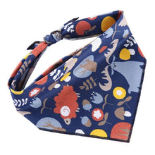 Load image into Gallery viewer, Cotton Cartoon Print Pet Saliva Towel, S 58x41x41cm, L 73x50x50cm