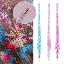 Load image into Gallery viewer, Diamond Painting Pen DIY Cross Stitch Embroidery Crafts Sewing Diamond Painting Tool, Diamond Painting Pen (Pink), Diamond Painting Pen (Blue), Diamond Painting Pen (Purple)