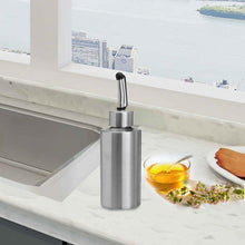 Load image into Gallery viewer, Cylindrical Seasoning Bottle Stainless Steel Oil Pot, 250 ml, 350 ml, 550 ml