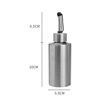 Load image into Gallery viewer, Cylindrical Seasoning Bottle Stainless Steel Oil Pot, 250 ml, 350 ml, 550 ml