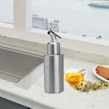 Load image into Gallery viewer, Cylindrical Seasoning Bottle Stainless Steel Oil Pot, 250 ml, 350 ml, 550 ml