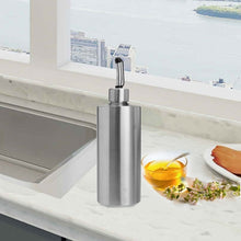 Load image into Gallery viewer, Cylindrical Seasoning Bottle Stainless Steel Oil Pot, 250 ml, 350 ml, 550 ml