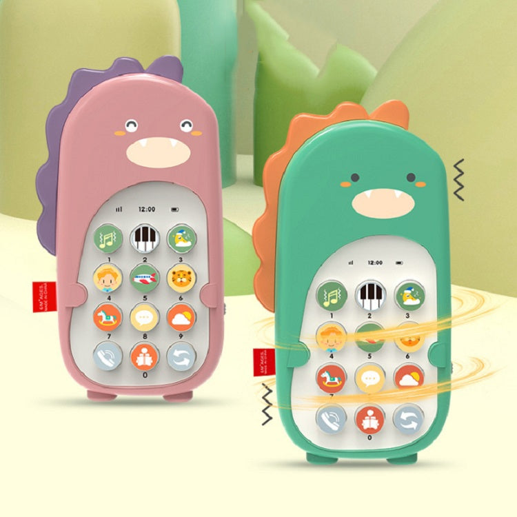 Baby Puzzle Bilingual Simulation Mobile Phone Toy Baby Child Early Education Machine