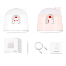 Load image into Gallery viewer, Snowman Humidifier Night Light USB Mute Cute Desktop Air Mini Atomizer Air Humidifier, ZAY-H006 Plug-in, ZAY-H006 Charge