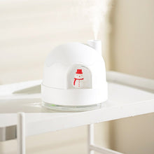 Load image into Gallery viewer, Snowman Humidifier Night Light USB Mute Cute Desktop Air Mini Atomizer Air Humidifier, ZAY-H006 Plug-in, ZAY-H006 Charge