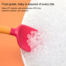 Load image into Gallery viewer, Baby Learning To Eat Bending Training Elbow Twisting Spoon Fork