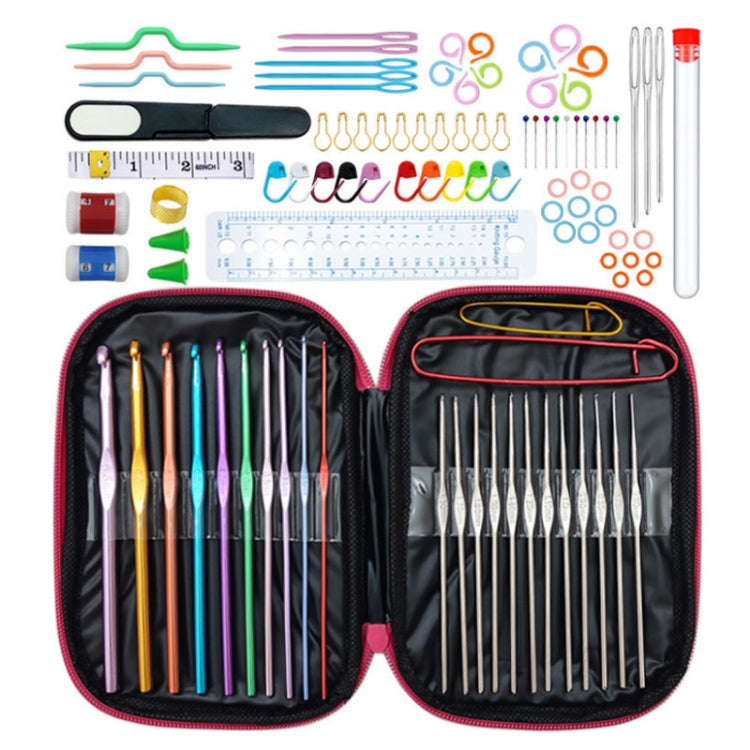 Handmade DIY Sweater Knitting Crochet Tools Material Set, 36 PCS/Set Blue, 36 PCS/Set Pink, 35 PCS/Set, 22 PCS/Set, 26 PCS/Set, 39 PCS/Set, 31 PCS/Set, 100 PCS/Set, Pink Flower Cat, 36 PCS/Set Green, 50 PCS/Set Box