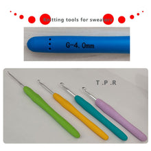 Load image into Gallery viewer, Handmade DIY Sweater Knitting Crochet Tools Material Set, 36 PCS/Set Blue, 36 PCS/Set Pink, 35 PCS/Set, 22 PCS/Set, 26 PCS/Set, 39 PCS/Set, 31 PCS/Set, 100 PCS/Set, Pink Flower Cat, 36 PCS/Set Green, 50 PCS/Set Box