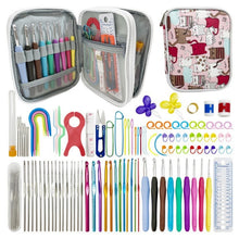 Load image into Gallery viewer, Handmade DIY Sweater Knitting Crochet Tools Material Set, 36 PCS/Set Blue, 36 PCS/Set Pink, 35 PCS/Set, 22 PCS/Set, 26 PCS/Set, 39 PCS/Set, 31 PCS/Set, 100 PCS/Set, Pink Flower Cat, 36 PCS/Set Green, 50 PCS/Set Box