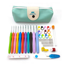 Load image into Gallery viewer, Handmade DIY Sweater Knitting Crochet Tools Material Set, 36 PCS/Set Blue, 36 PCS/Set Pink, 35 PCS/Set, 22 PCS/Set, 26 PCS/Set, 39 PCS/Set, 31 PCS/Set, 100 PCS/Set, Pink Flower Cat, 36 PCS/Set Green, 50 PCS/Set Box
