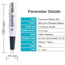 Load image into Gallery viewer, Semi-Permanent Tattoo Pen Apprentice Bleaching Lip Tattoo Eyebrow Instrument