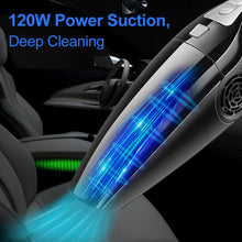 Load image into Gallery viewer, Car Vacuum Cleaner High Power 120W Home Car Dual-use Vacuum Cleaner Powerful Dry and Wet Wired Models Seventh Generation
